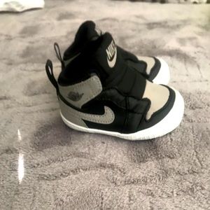 Baby Air Jordan 1 black/white/grey